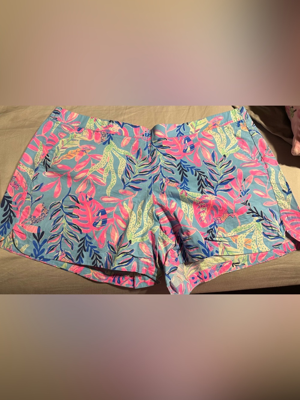 Lilly Pulitzer Ocean View Shorts XL